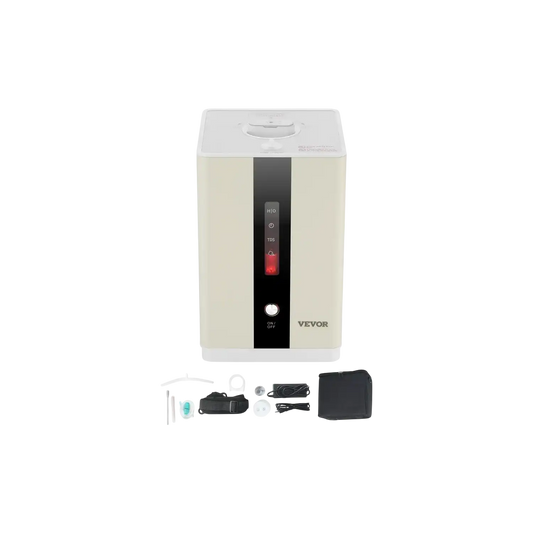 Richell Vevor Hydrogen Inhalation Machine High Purity Dual Port 225 ml/min New - WLKQQXRJSX22S4VNIV1
