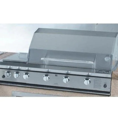 ProFire Professional Series 48-Inch Built-In Gas Grill With Rotisserie & Double Side Burner - PF48RS-P