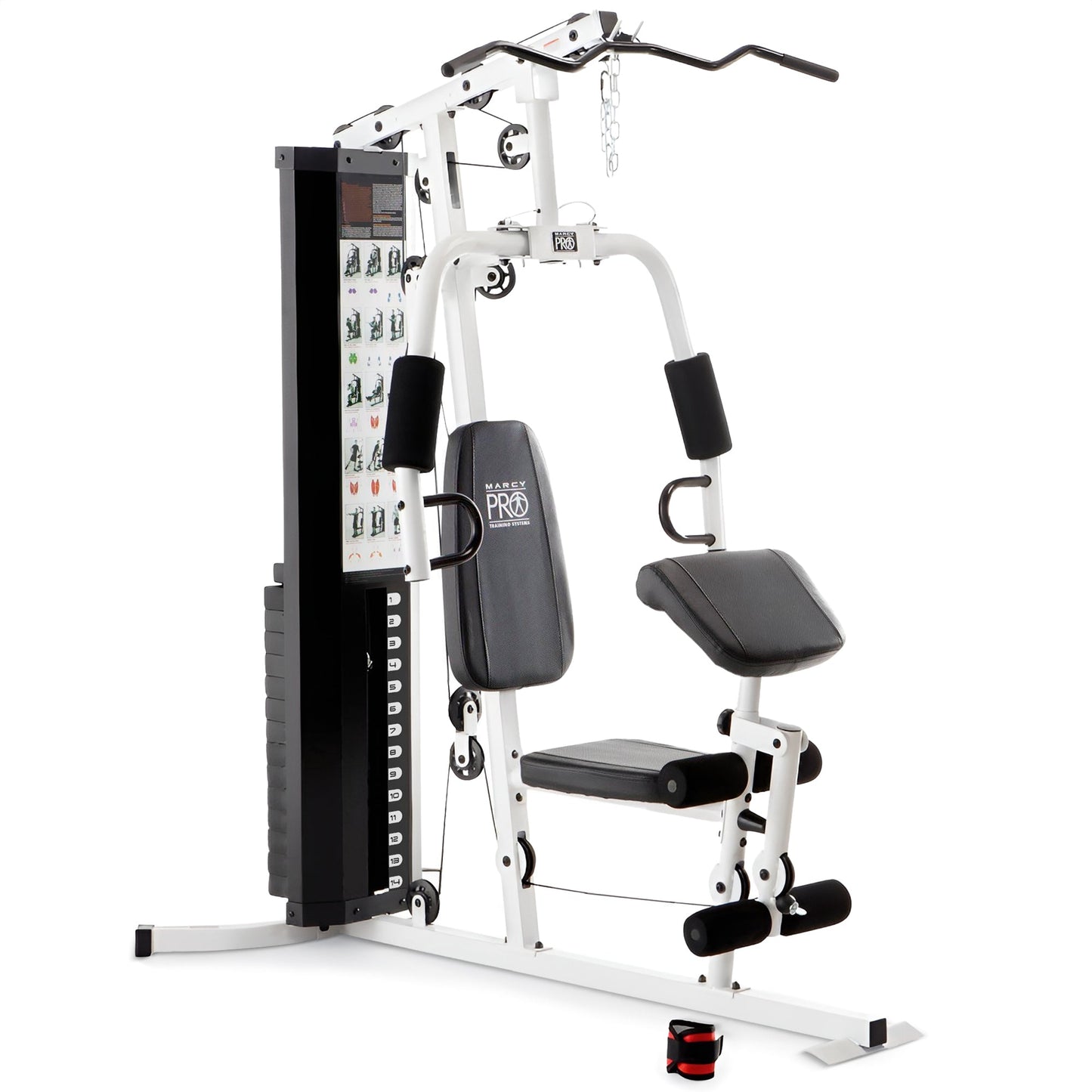 Marcy Dual-Functioning Upper Lower Body Fitness Workout 150-Pound Stack Home Gym - 84824