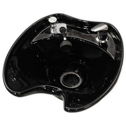 Jeffco 8600 Porcelain Bowl Tilting Black  - 8600-570-VB-B