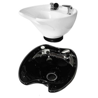 Jeffco 8600 Porcelain Bowl Tilting White  - 8600-570-VB-W