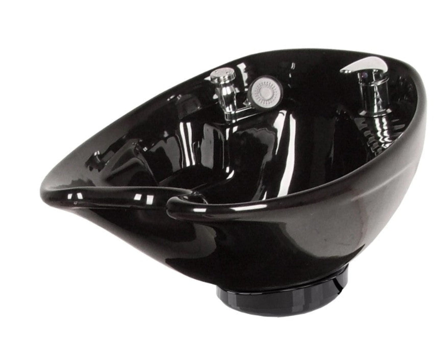 Jeffco 8700 Porcelain Bowl Tilting Black  - 8700-570-VB-B