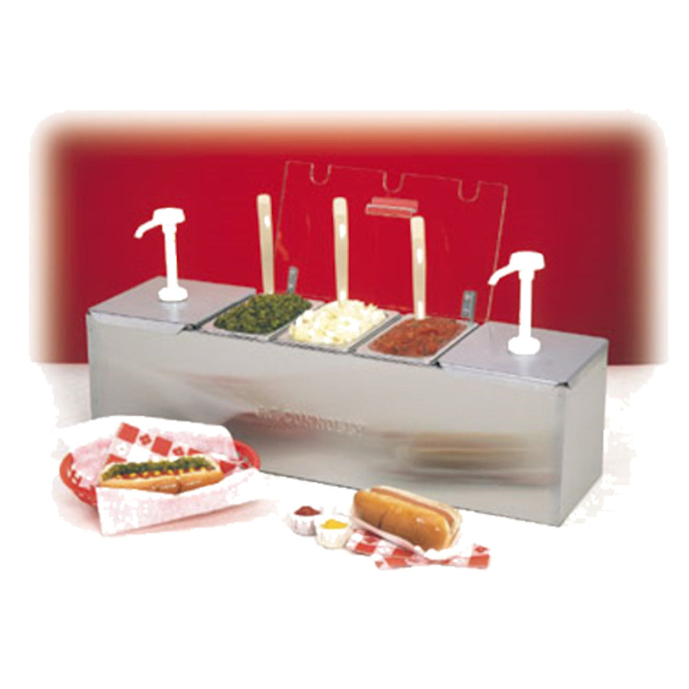 Nemco  Roll-A-Grill Condiment Station - NE88100CB1