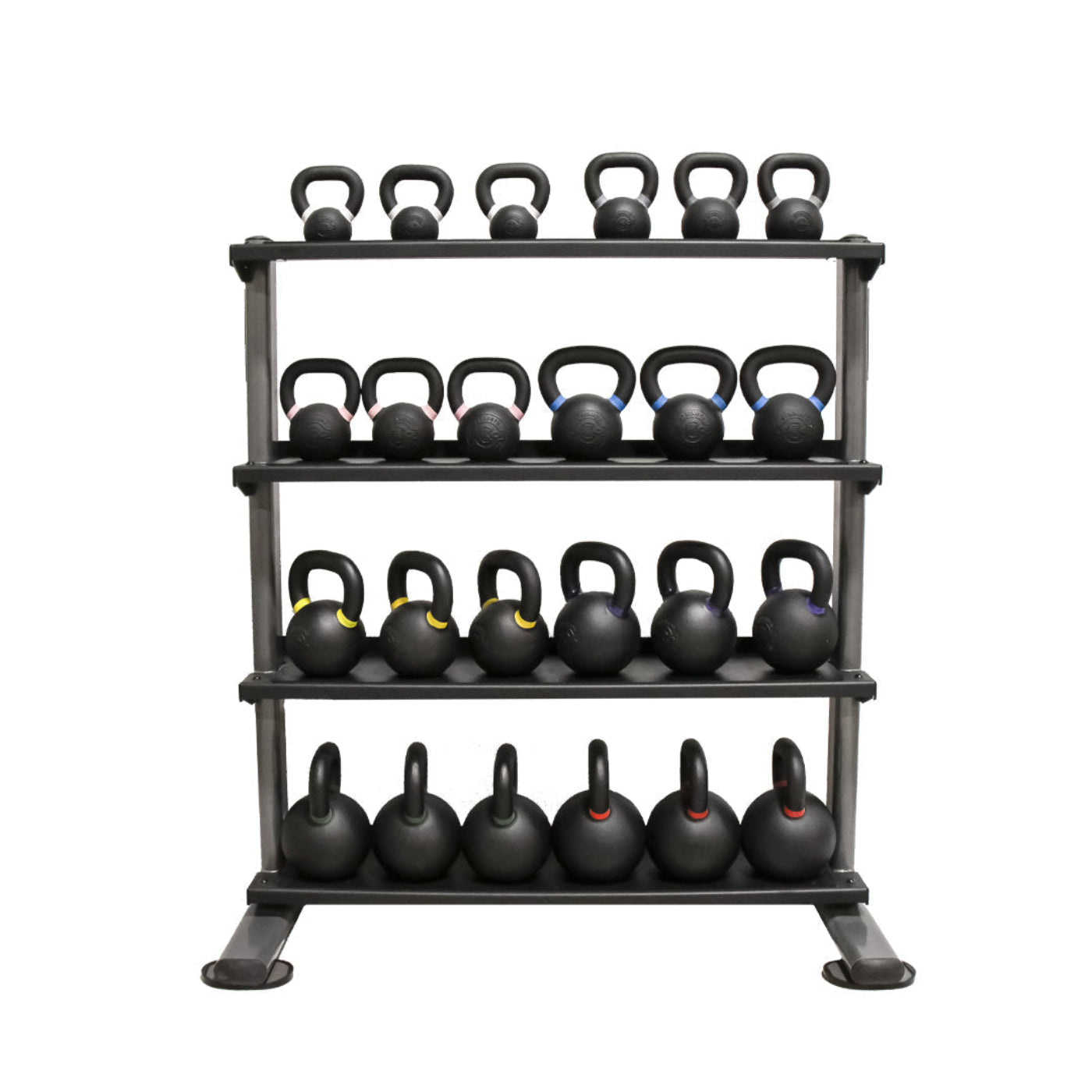 TKO Strength 4 Tier Vertical Kettlebell Tray Rack -  859KR-4