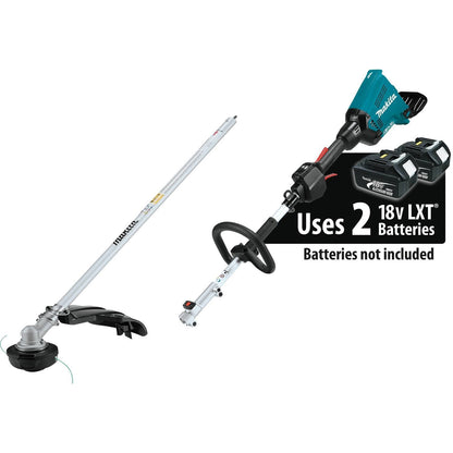 Makita 18V LXT Brushless Couple Shaft Power Head with String Trimmer Attachment (Bare Tool) - XUX01ZM5