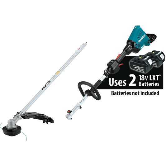 Makita 18V LXT Brushless Couple Shaft Power Head with String Trimmer Attachment (Bare Tool) - XUX01ZM5