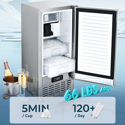 Euhomy Lyra S1 Nugget Commercial Ice Maker