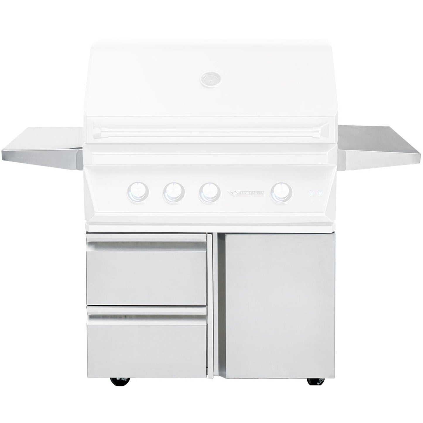 Twin Eagles 36" CART ONLY (for TEBQ36 Grills) - TEGB36SD-B
