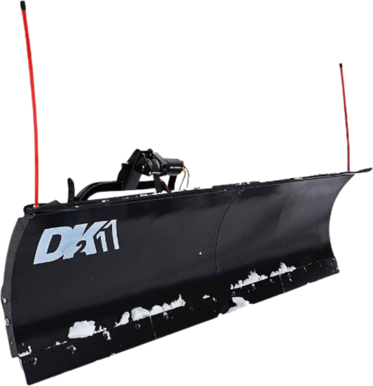 DK2 AVAL8826 88 x 26 in. Universal SUV/Truck Mount T-Frame Snow Plow Kit with Winch and Wireless Remote New - AVAL8826