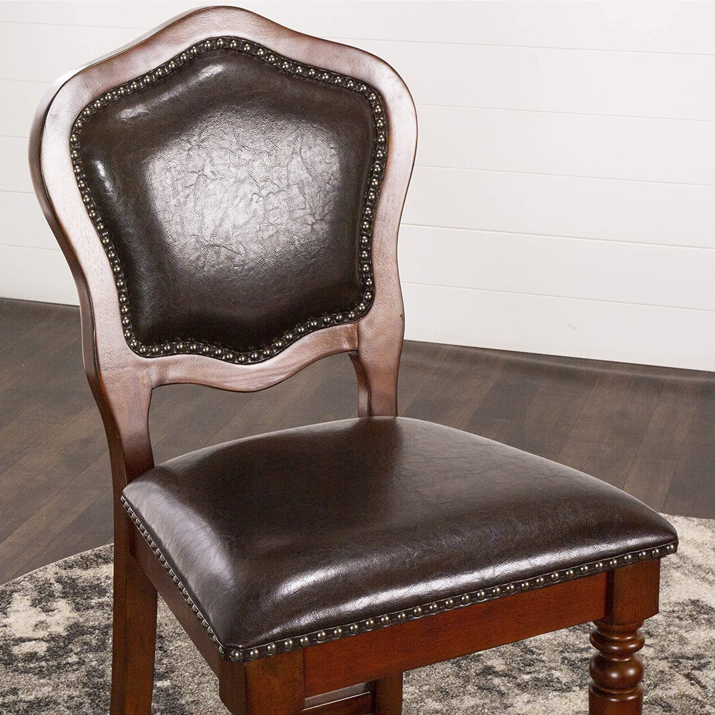 Sunset Trading Bellagio Upholstered Barstools with Backs - CR-87148-24-2