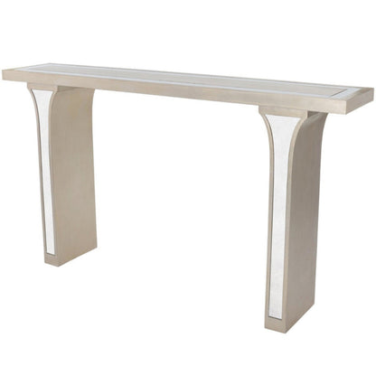 Butler Specialty Company Katya Silver & Mirrored Console Table, Silver  - 9201345
