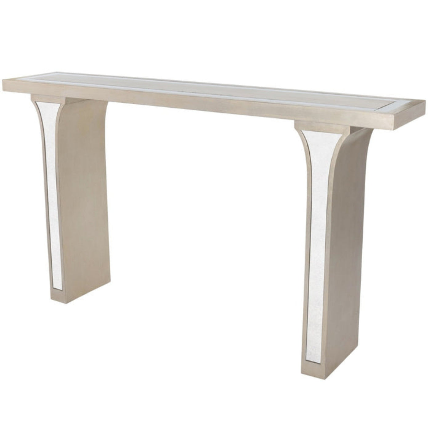 Butler Specialty Company Katya Silver & Mirrored Console Table, Silver  - 9201345