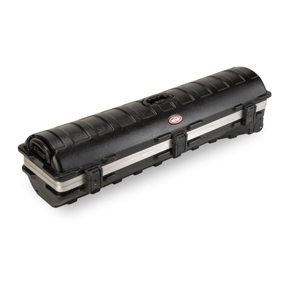 SKB Cases ATA Standard Hard Plastic Wheeled Golf Bag Travel Case, Black - 112999