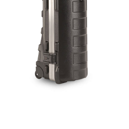 SKB Cases ATA Standard Hard Plastic Wheeled Golf Bag Travel Case, Black - 112999