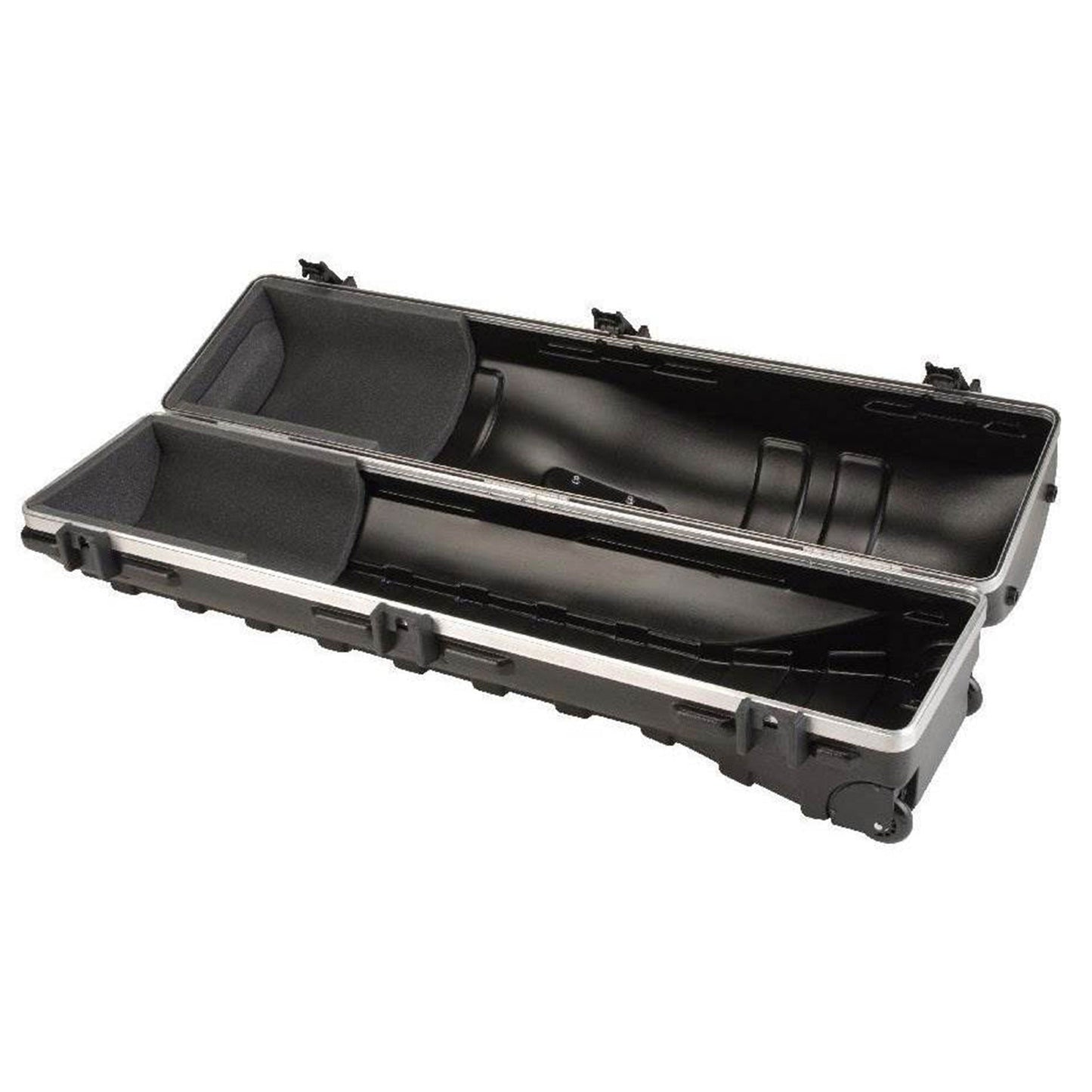SKB Cases ATA Deluxe Standard Medium Hard Plastic Wheeled Golf Bag Travel Case - 93190