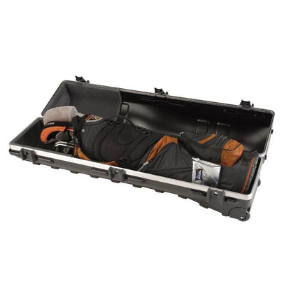 SKB Cases ATA Deluxe Standard Medium Hard Plastic Wheeled Golf Bag Travel Case - 93190