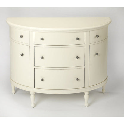 Butler Specialty Company Bedford Demilune Console Table, White -  9347288