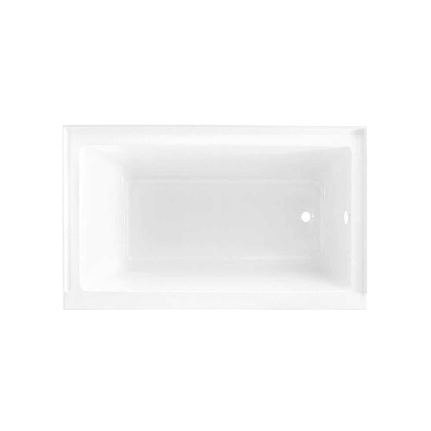 Swiss Madison Voltaire 54 x 30 Right Drain Soaking Alcove Bathtub in Glossy White - SM-AB563