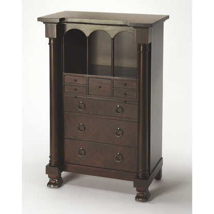 Butler Specialty Company Castle Heirloom Secretary, Dark Brown  - 9400347