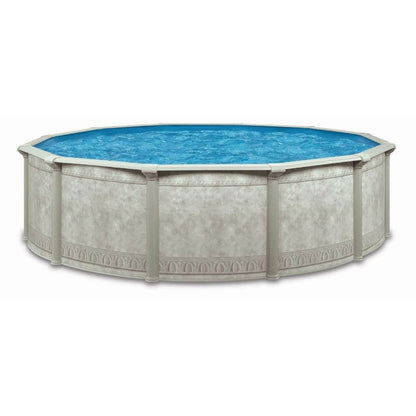Aquarian Venetian 15' x 52" Round Frame Above Ground Swimming Pool without Liner - 97432