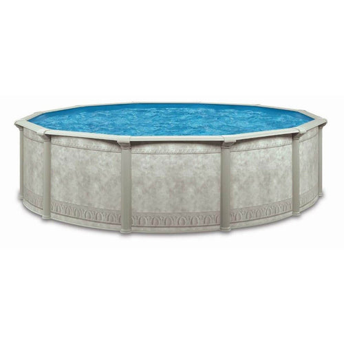 Aquarian Venetian 15' x 52" Round Frame Above Ground Swimming Pool without Liner - 97432