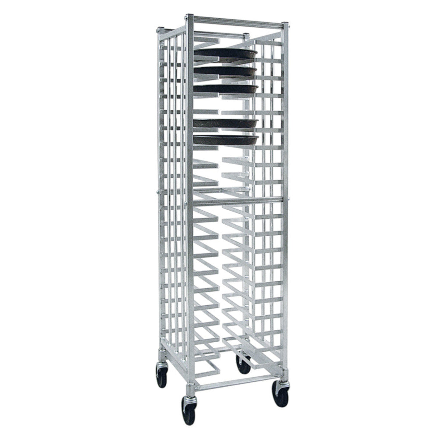 Univex  New Age Mobile Single Wide 18-1/2" Universal Pizza Pan Rack - NW97720