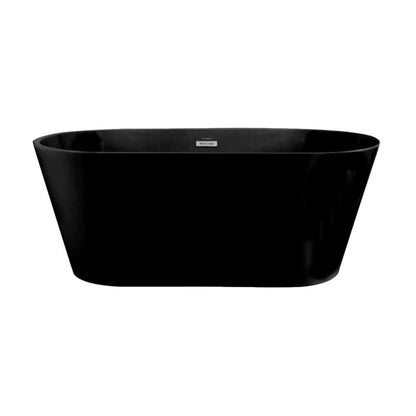 Swiss Madison Claire 60" Freestanding Bathtub in Matte Black - SM-FB590MB