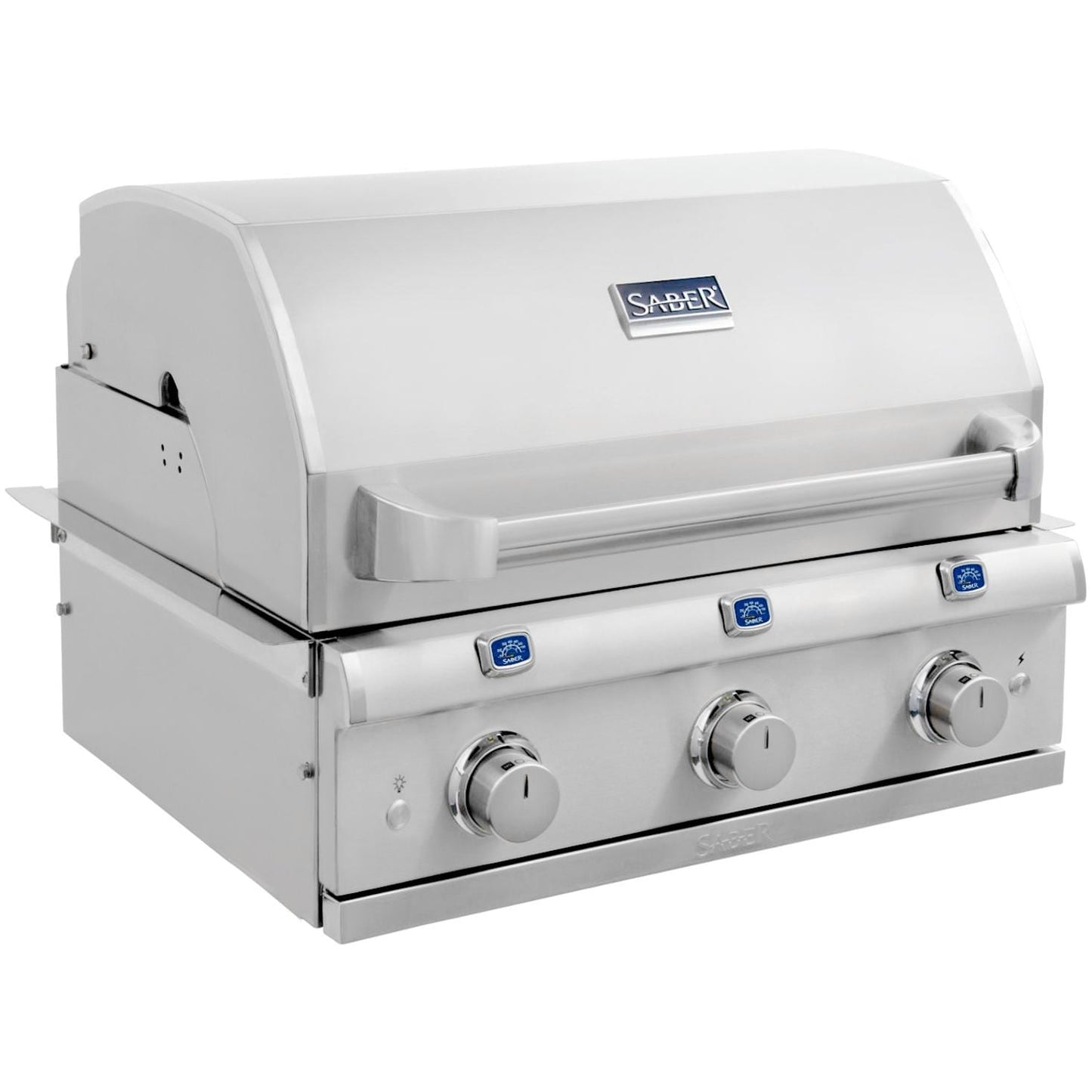Saber Grills: Elite 3-Burner Built-In Grill (NG) - R50SB1517