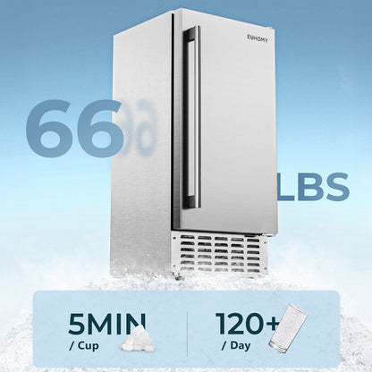 Euhomy Lyra S1 Nugget Commercial Ice Maker