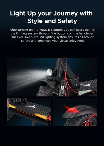 ENGWE Y600 - Y600BlackRed