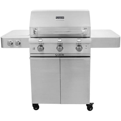 Saber Grills: 500 Series 3-Burner Cart Grill (LP) - R50CC0617
