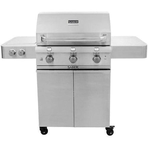 Saber Grills: 500 Series 3-Burner Cart Grill (LP) - R50CC0617