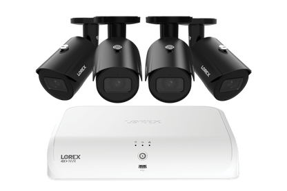 Lorex Fusion Series 4K 16 Channel (8 Wired + 8 Fusion Wi-Fi) 2TB Wired System with A4 Wired 2K IP Bullet Cameras - N2K2-84BB-A4-2