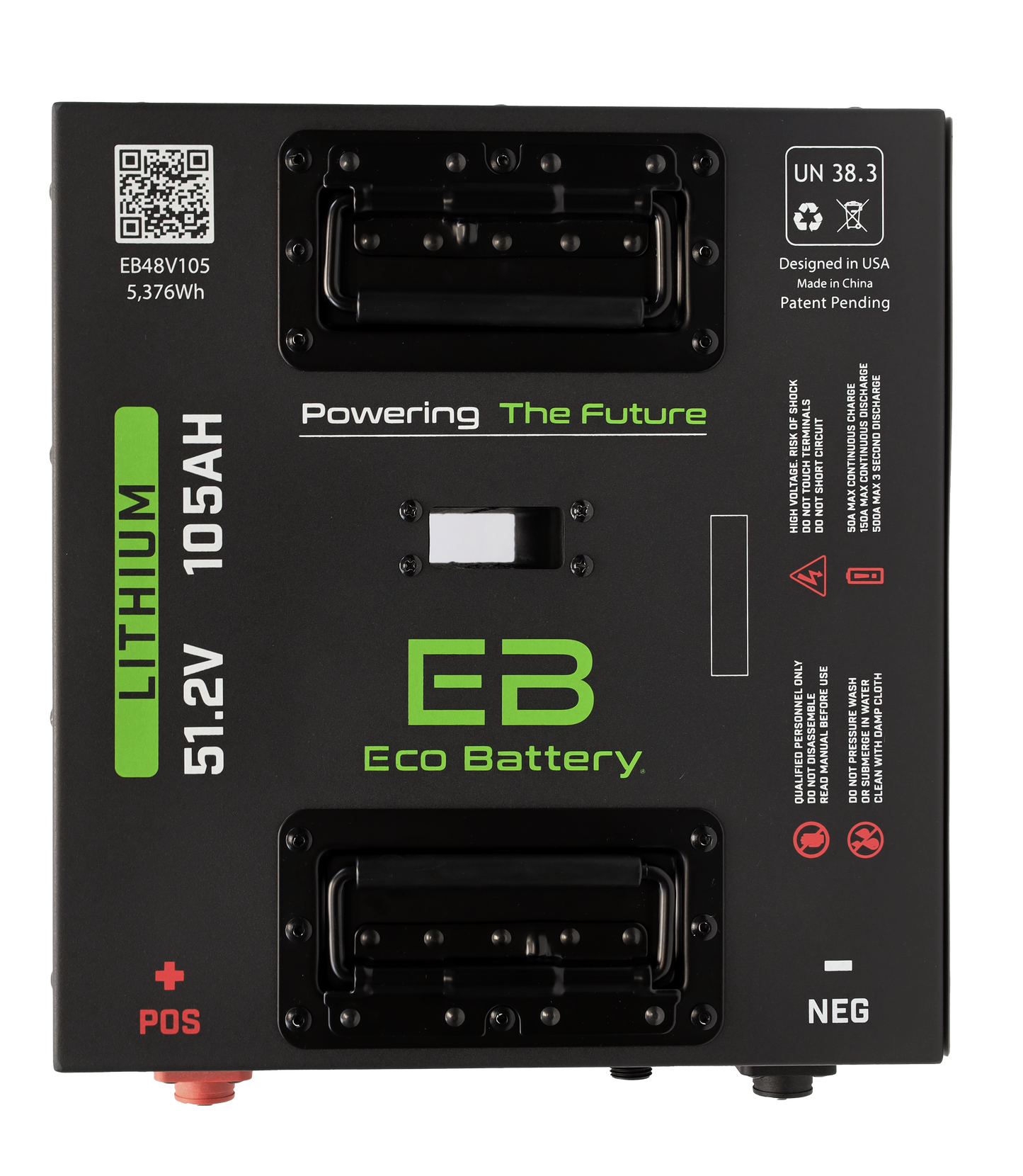 Eco Battery 51V 105AH Thru-Hole Battery Bundle / Evolution (9-Pin Only) - B-3162