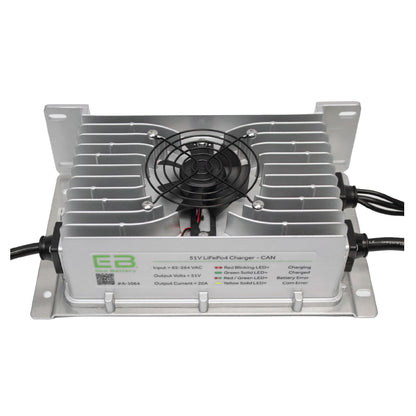 Eco Battery 51V 20A CAN Charger / OEM:1064 / Venom - A-1064