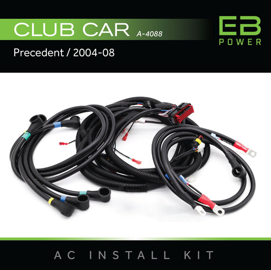 Eco Battery EB Power Adapter AC Install Kit / Club Car Precedent / 2004-08 - A-4088