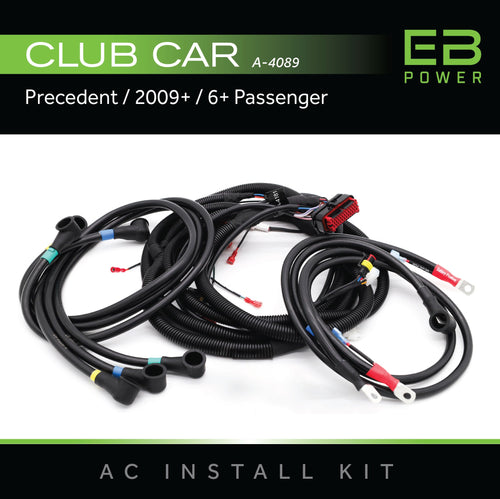 Eco Battery EB Power AC Install Kit / Club Car Precedent / 2009+ / 6 Passenger - A-4089