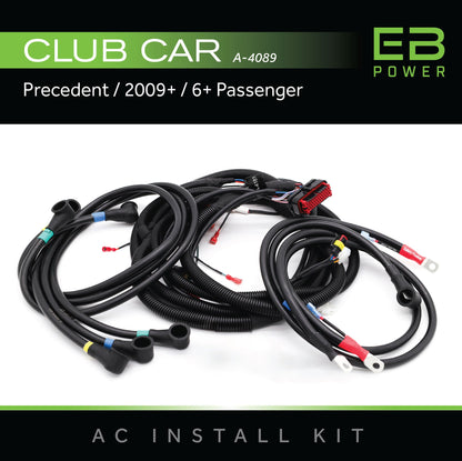 Eco Battery EB Power AC Install Kit / Club Car Precedent / 2009+ / 6 Passenger - A-4089