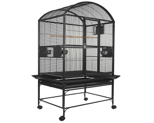 LeMond A&E 32"x23" Dome Top Bird Cage - 9003223 Black