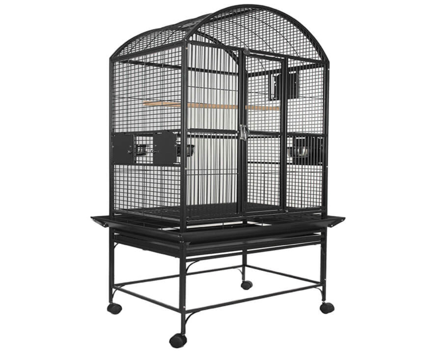 LeMond A&E 32"x23" Dome Top Bird Cage - 9003223 Black