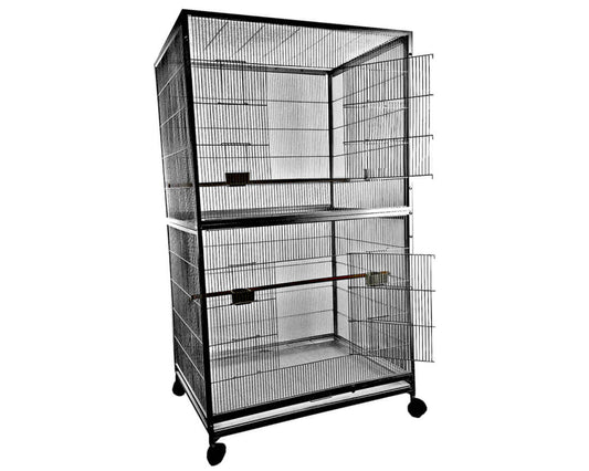 LeMond A&E 40"x30" Extra Large Flight Cage - 4030FL Black