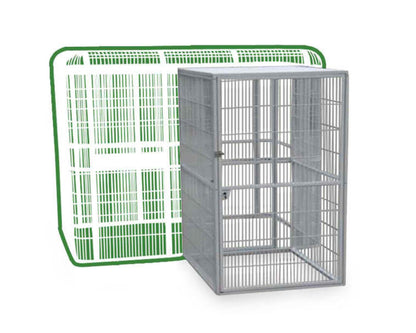 LeMond A&E Side Door for 85"x61" Walk-In Aviary - WI8561SD Black