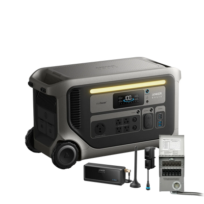 Aurora Generators SOLIX F3000 + Power Saver Kit + Transfer Switch - G178211Z