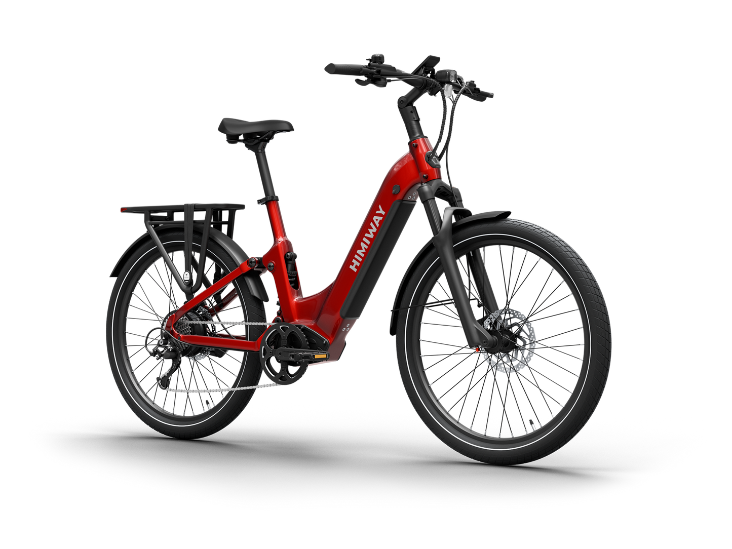 Himiway A7 / Full Suspension Commuter eBike - HMW-A7-RD-US-2.0