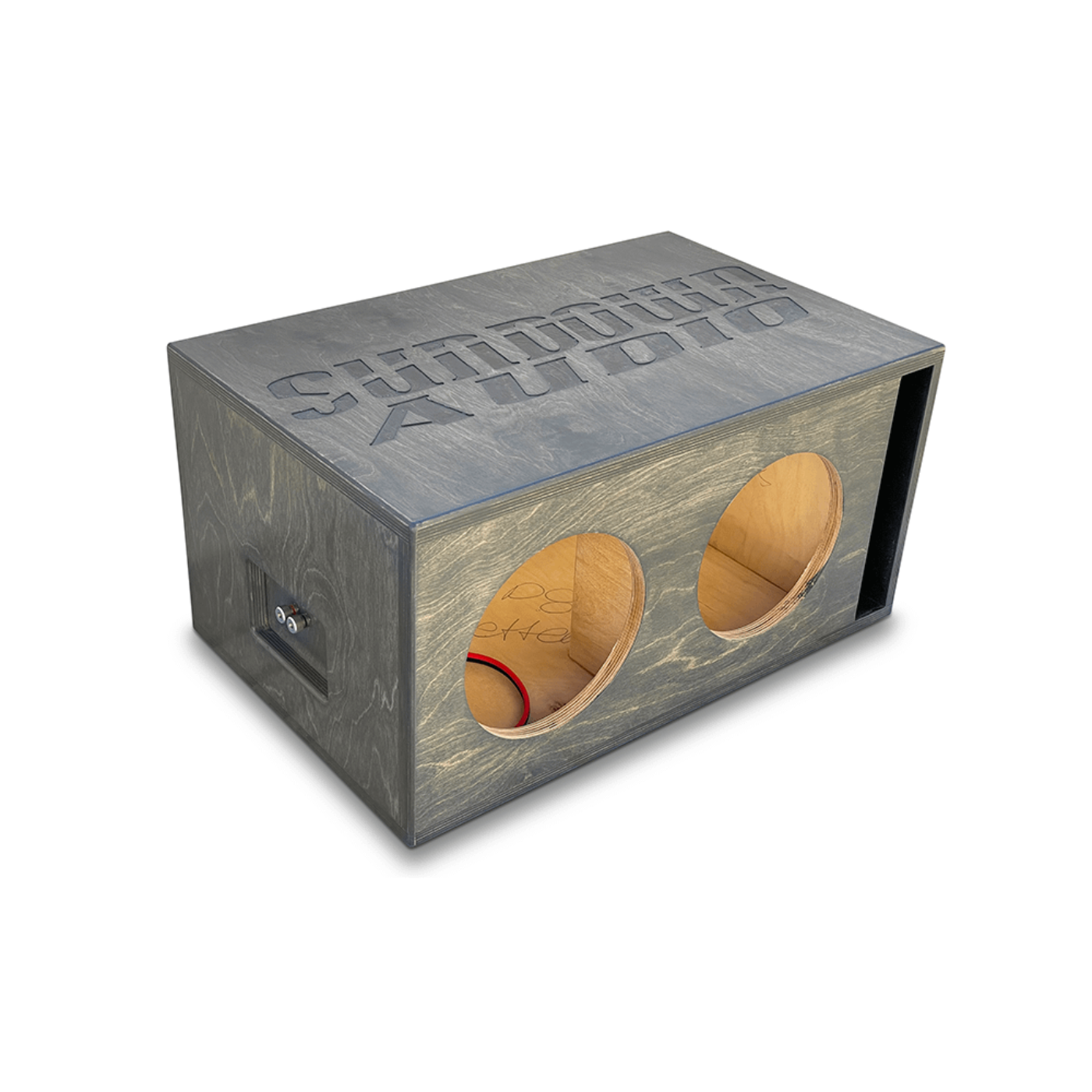 Sundown Audio Dual 8" Xv2 Ported Enclosure - AABE-SA-Xv2-D8-RD