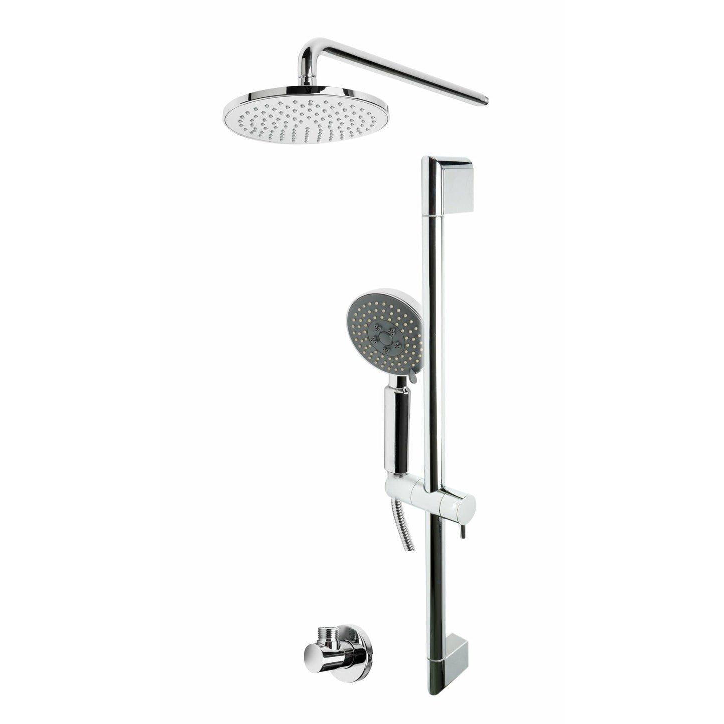 ALFI Round Style 2 Way Thermostatic Shower Set -  AB2545