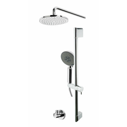 ALFI Round Style 2 Way Thermostatic Shower Set -  AB2545