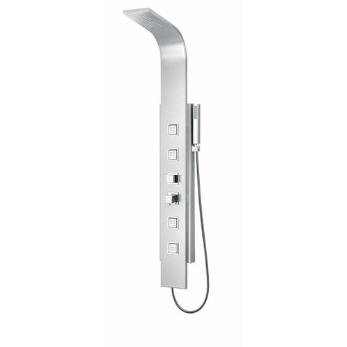 ALFI Modern Stainless Steel Shower Panel with 4 Body Sprays -  ABSP10