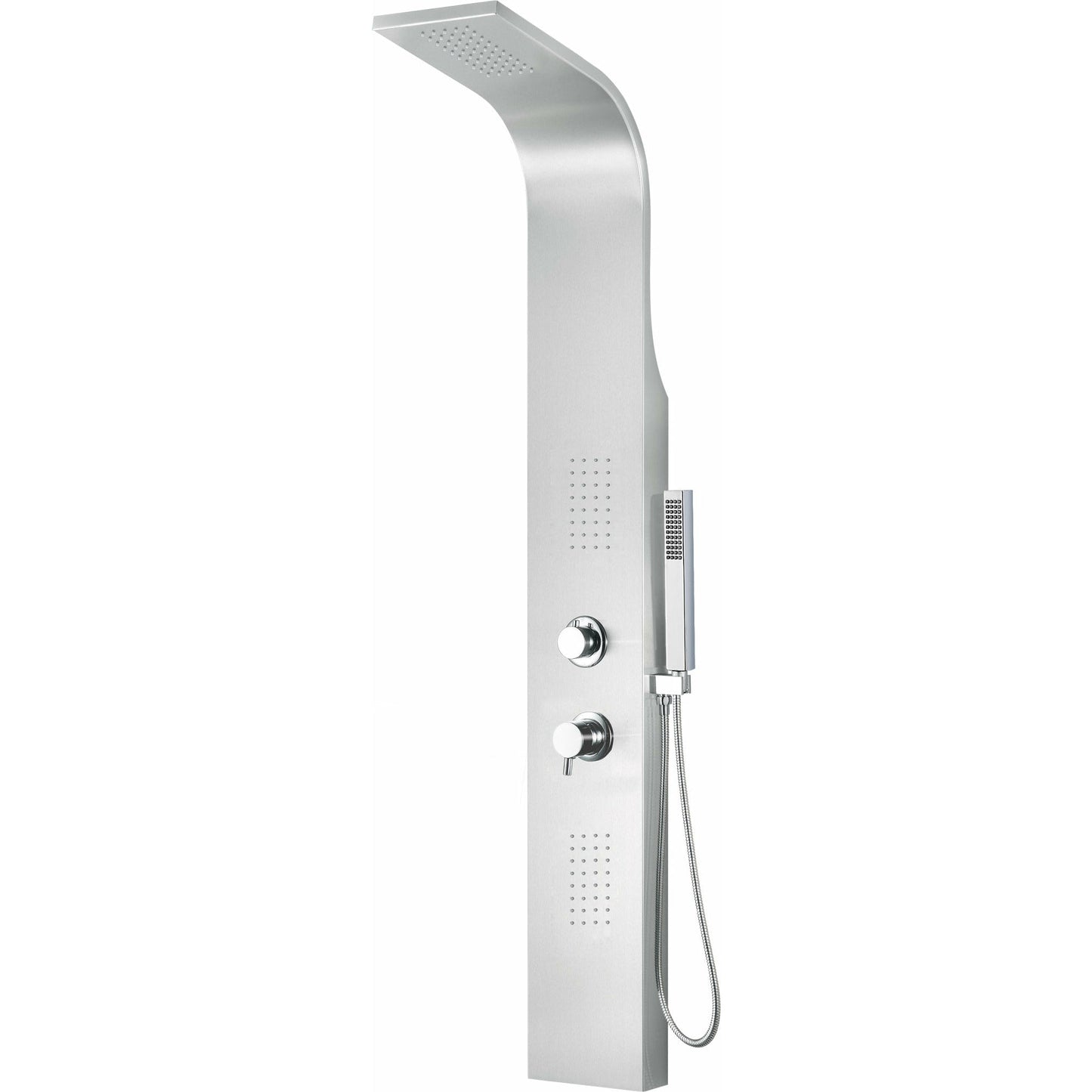 ALFI Modern Stainless Steel Shower Panel with 2 Body Sprays  - ABSP20