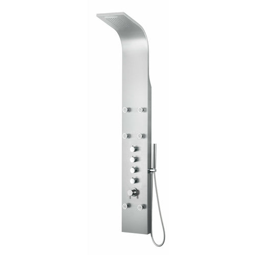 ALFI Stainless Steel Shower Panel with 6 Body Sprays  - ABSP40